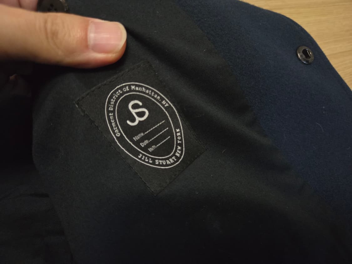 질스튜어트 뉴욕 가죽 스타디움 봄버 자켓 상품이미지4