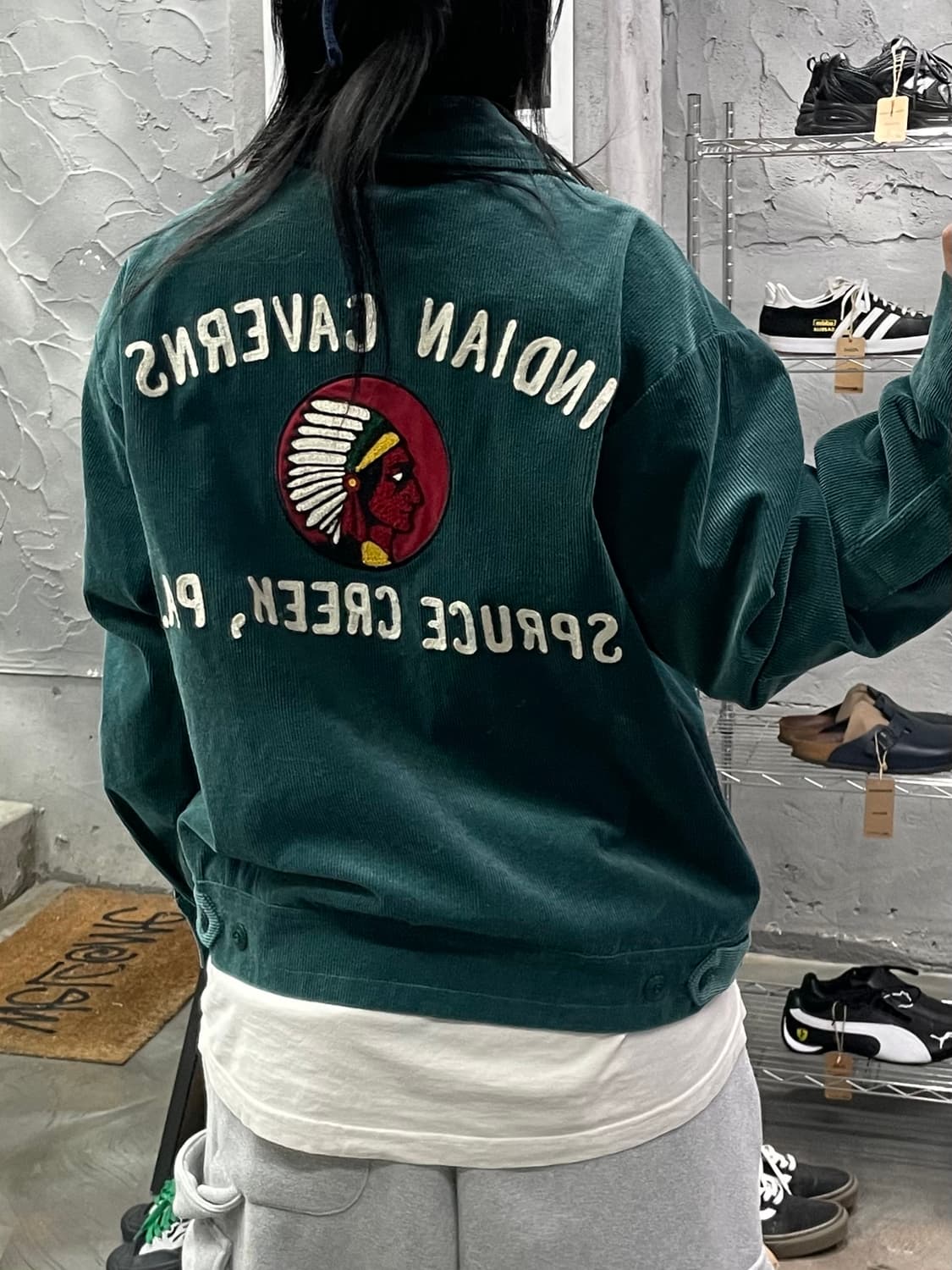 Backers 체인스티치 코듀로이 블루종 자켓 상품이미지8