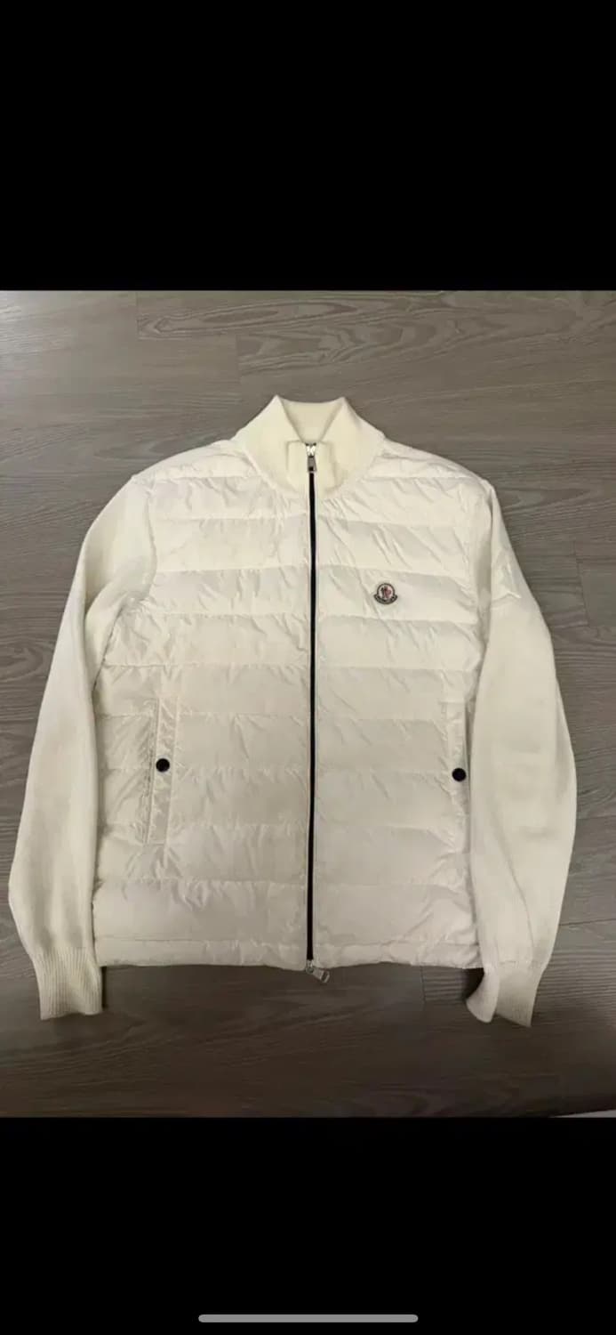 몽클레어 니트패딩 아이보리 상품이미지1