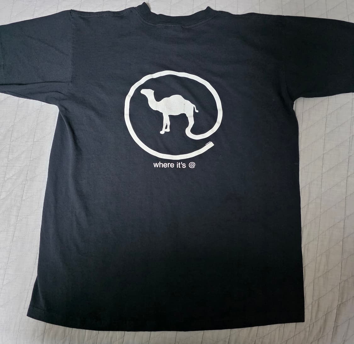 [XL] 90s 카멜 포켓 프로모 티셔츠 ver. fit like L 상품이미지3