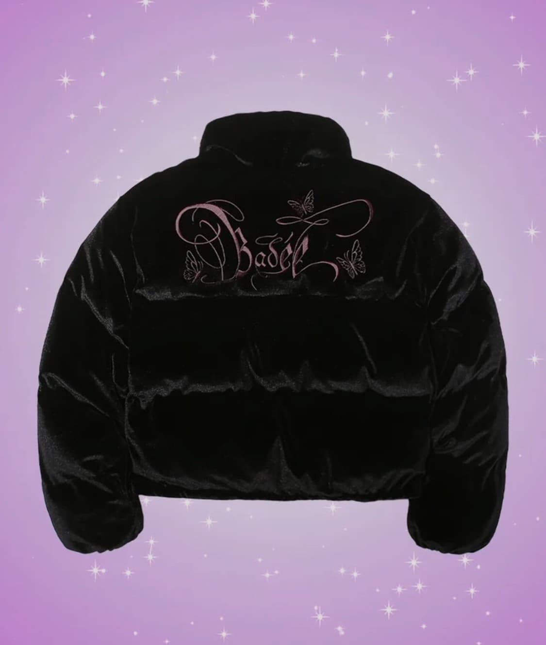 택포 배디 벨벳 벨루어 숏패딩 m 상품이미지1