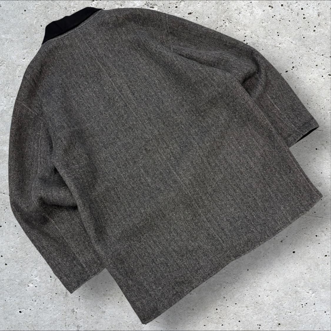 [100] 입생로랑 뿌르 옴므 앙고라 헤링본 울 코트 C740 상품이미지2