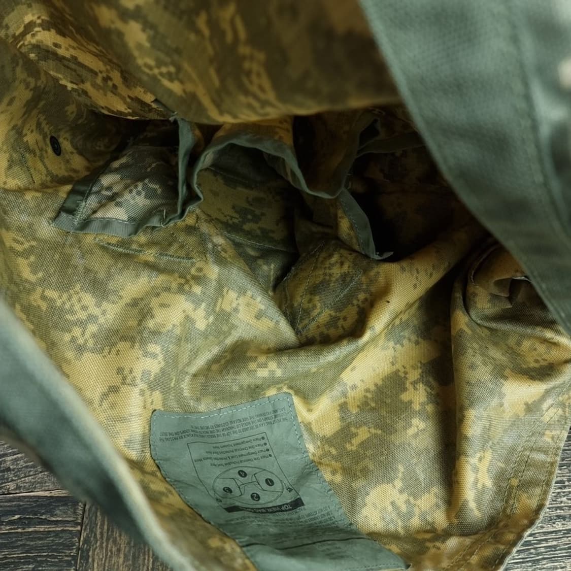 [아메리칸빈티지] US ARMY ACU 화생방 방독면 가방 M20422 상품이미지9