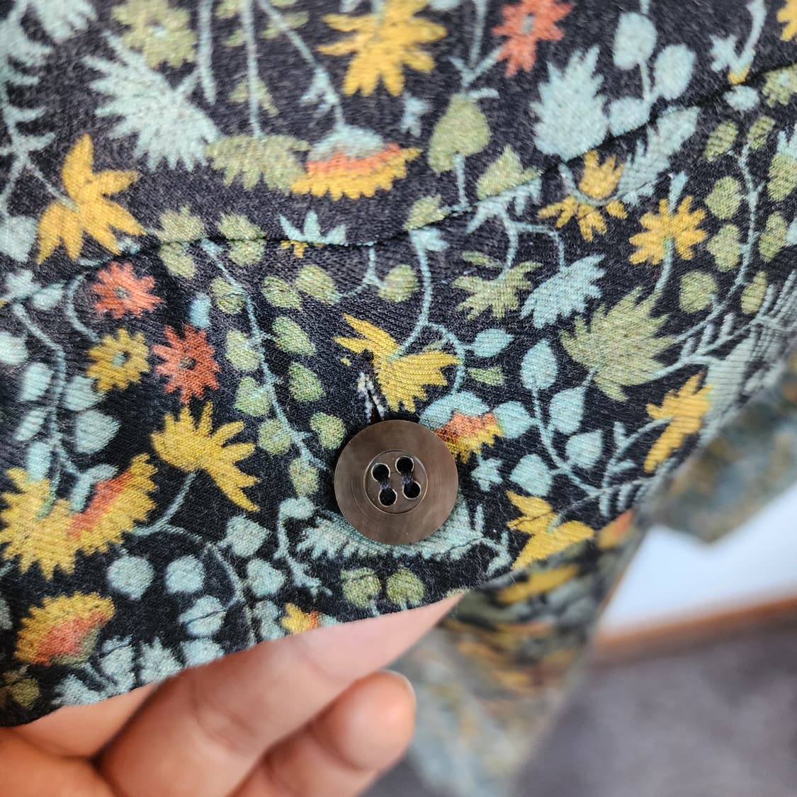 A.P.C. 플라워 패턴 롱 셔츠 원피스 상품이미지4