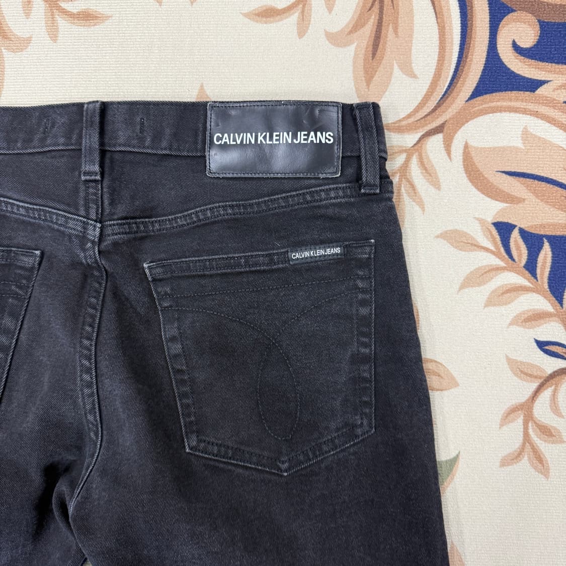 (32)캘빈클라인 Calvinklein 블랙데님팬츠 상품이미지2