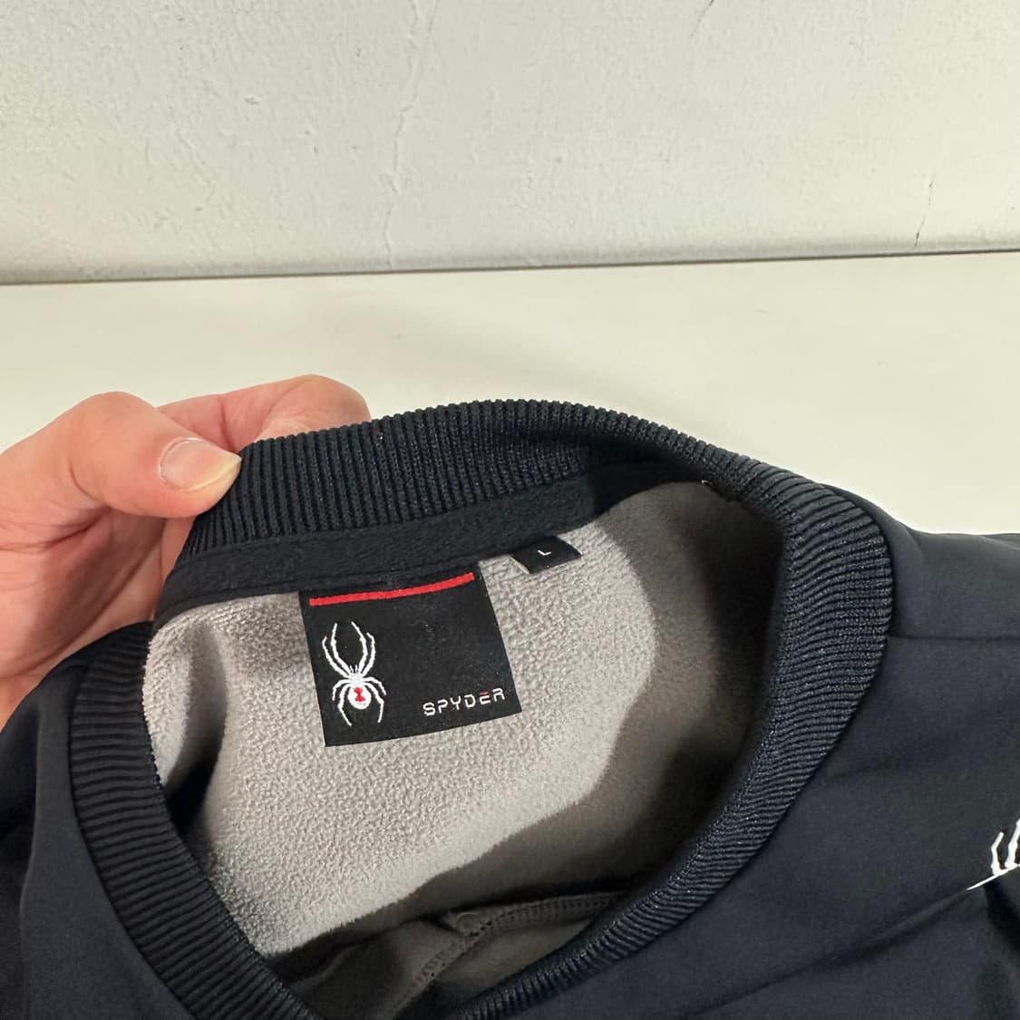 L 스파이더 블랙 US스키팀 맨투맨 상품이미지4