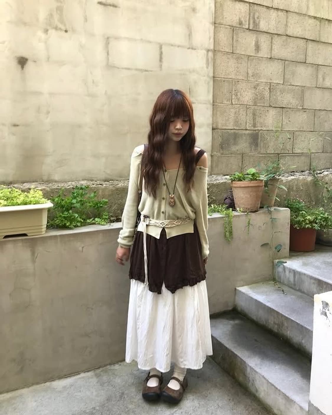 빈티지 모리걸 하구미 하라주쿠 오리엔탈 보헤미안 히피 에스닉 옷정리 랜덤 상품이미지5