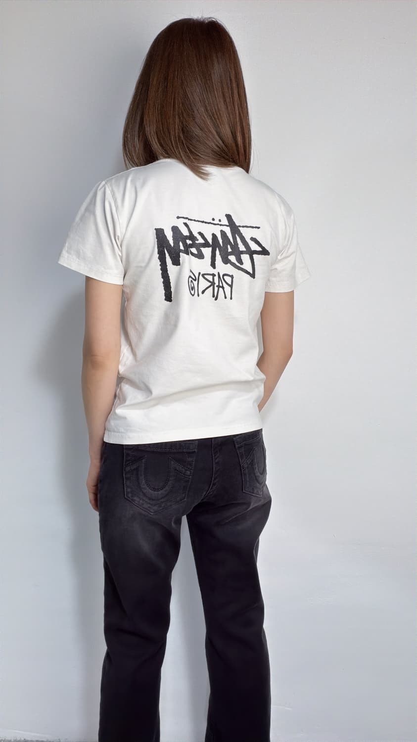 [XS] Stussy 스투시 PARIS 반팔티셔츠 상품이미지1