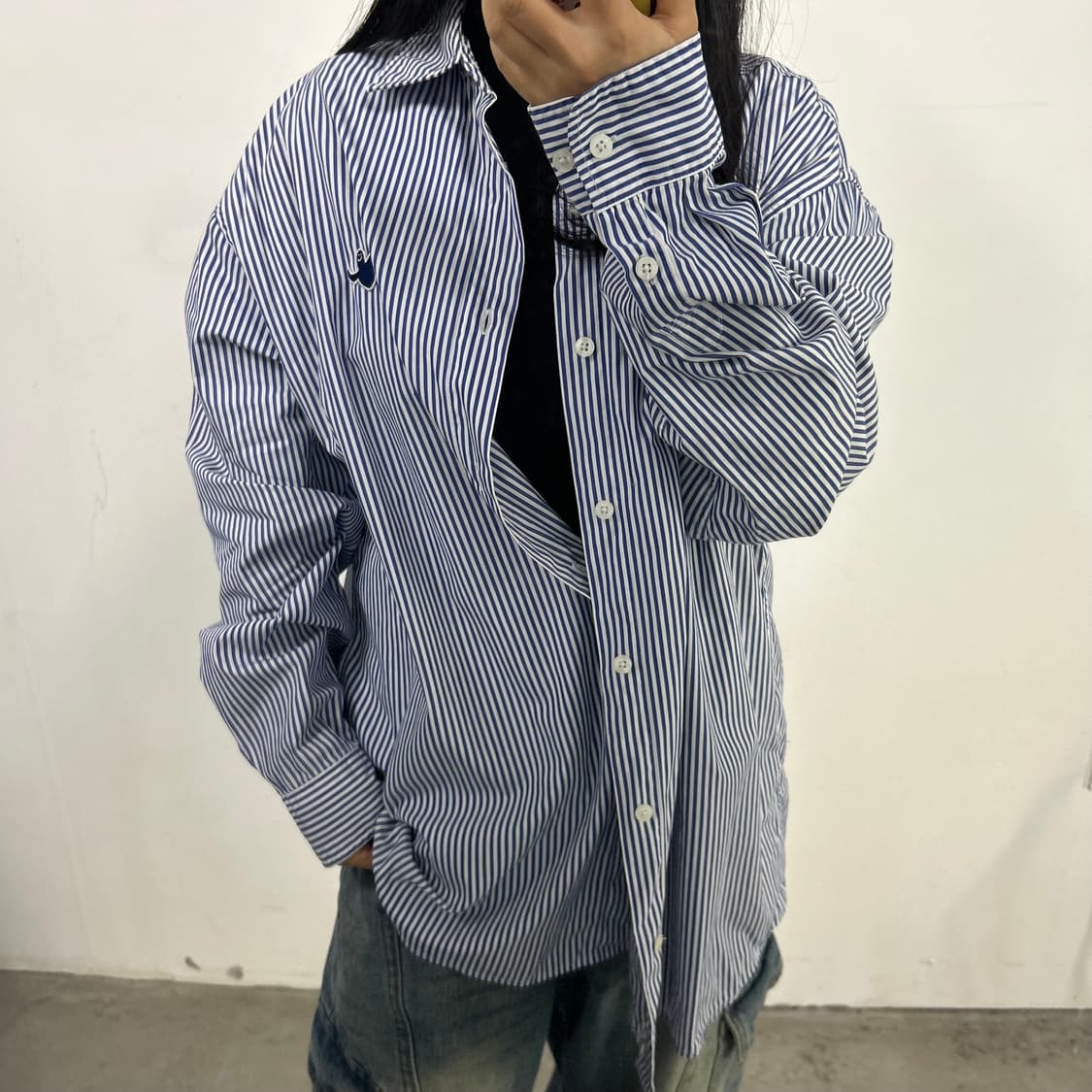 마크곤잘레스 스트라이프 셔츠[1762] 상품이미지2