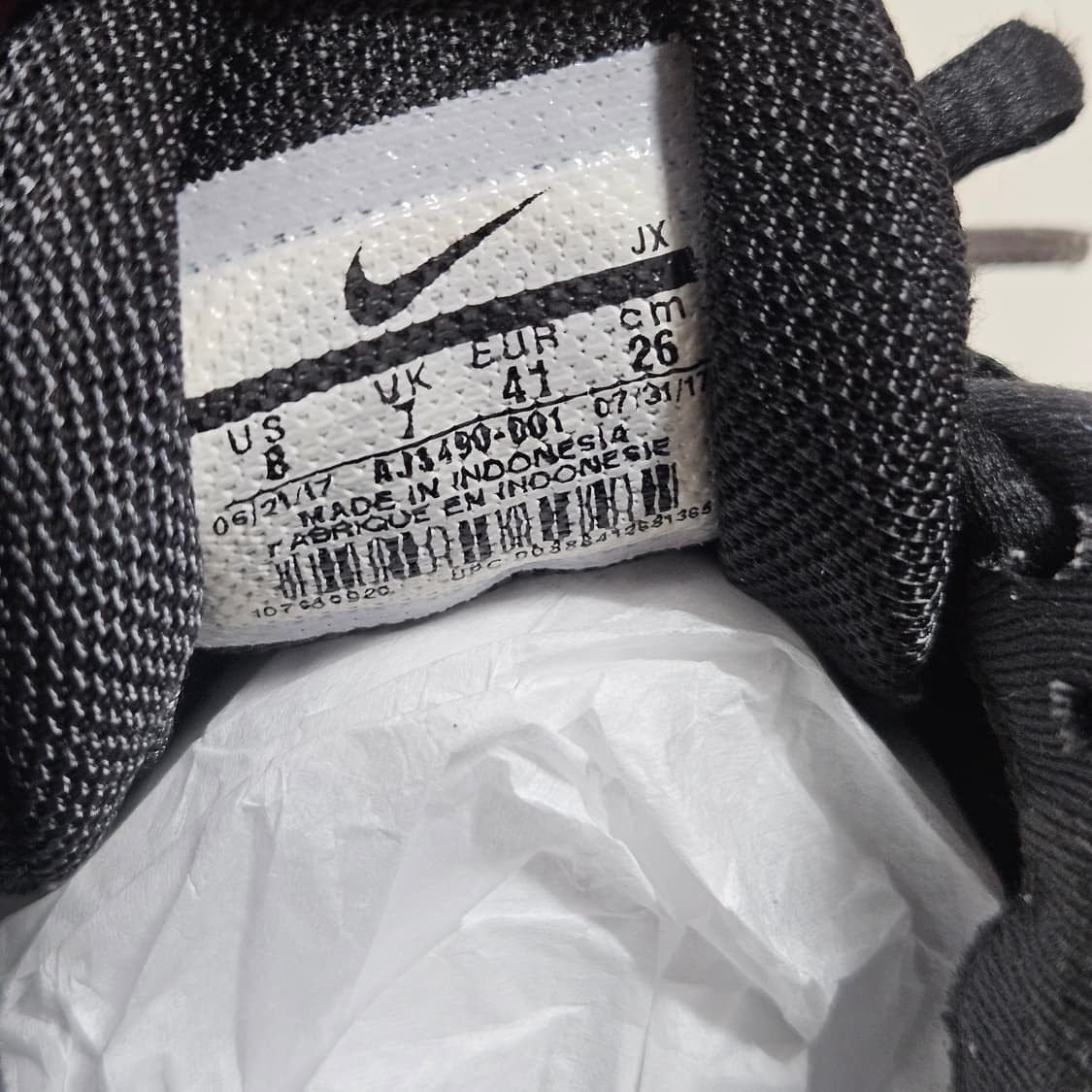 나이키 레볼루션4 검흰 운동화 260 상품이미지6