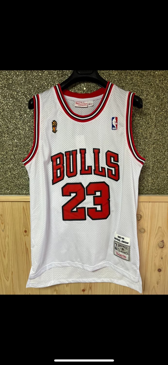 (새상품) Mitchell & Ness 시카고 불스 조던/로드먼 져지 상품이미지3
