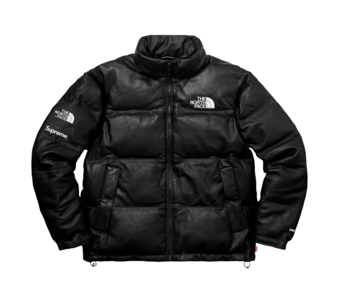 [M] 슈프림 노스페이스 레더 눕시 상품이미지1