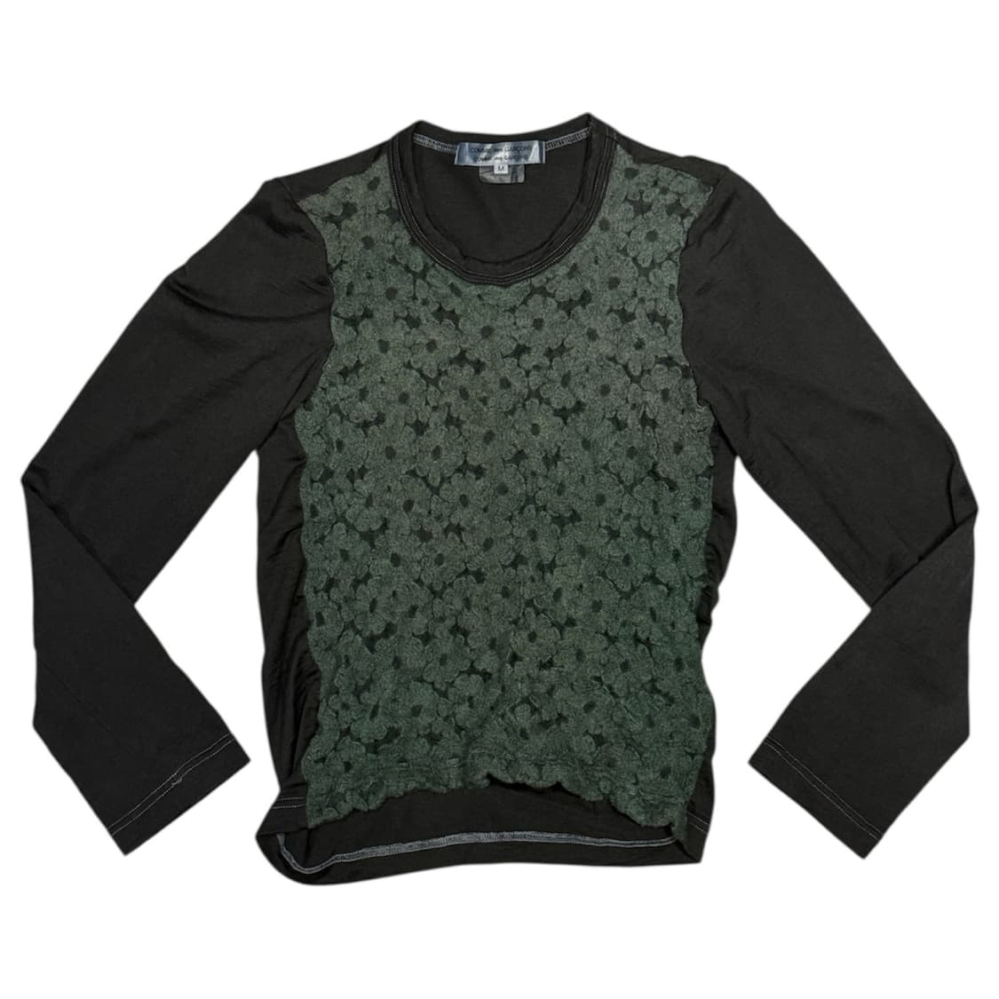 2022 꼼데가르송 무수한 꽃 매쉬 울 니트 스웨터 상품이미지1