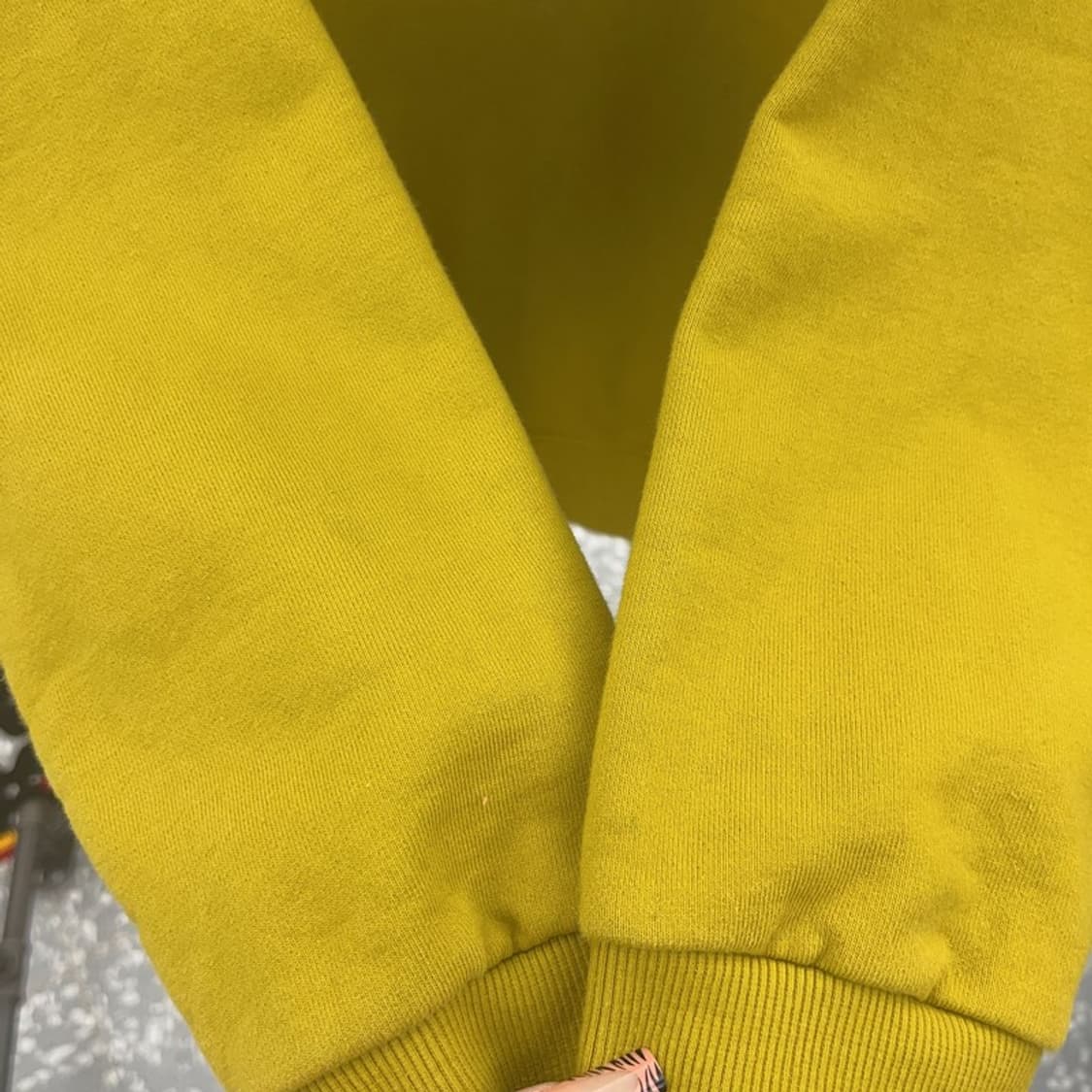 앤더슨벨 레트로 캐주얼 머스타드 약기모 후드티 M C08228 상품이미지7