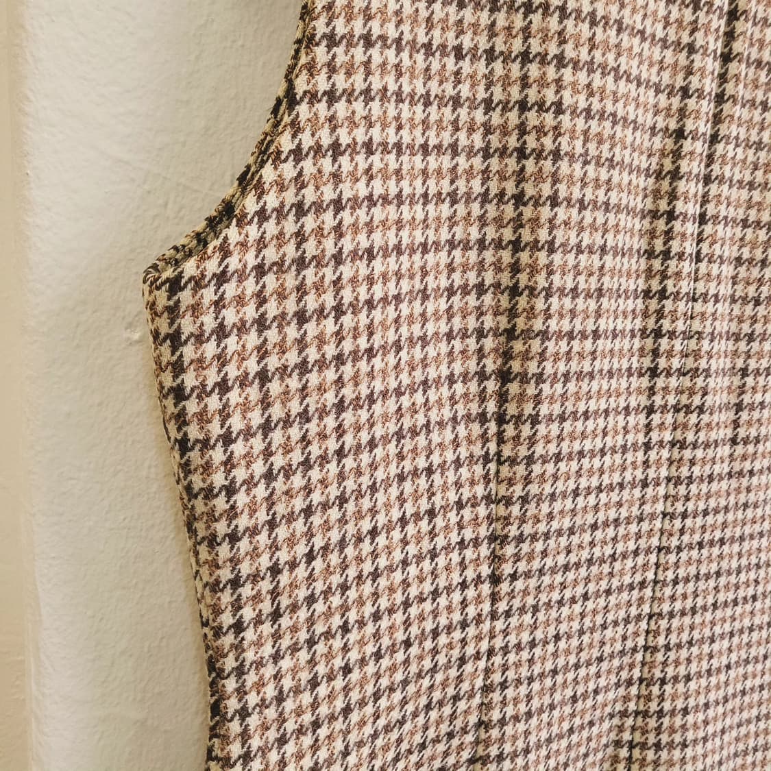 Hacy club 하운드투스체크 모직 원피스 상품이미지4