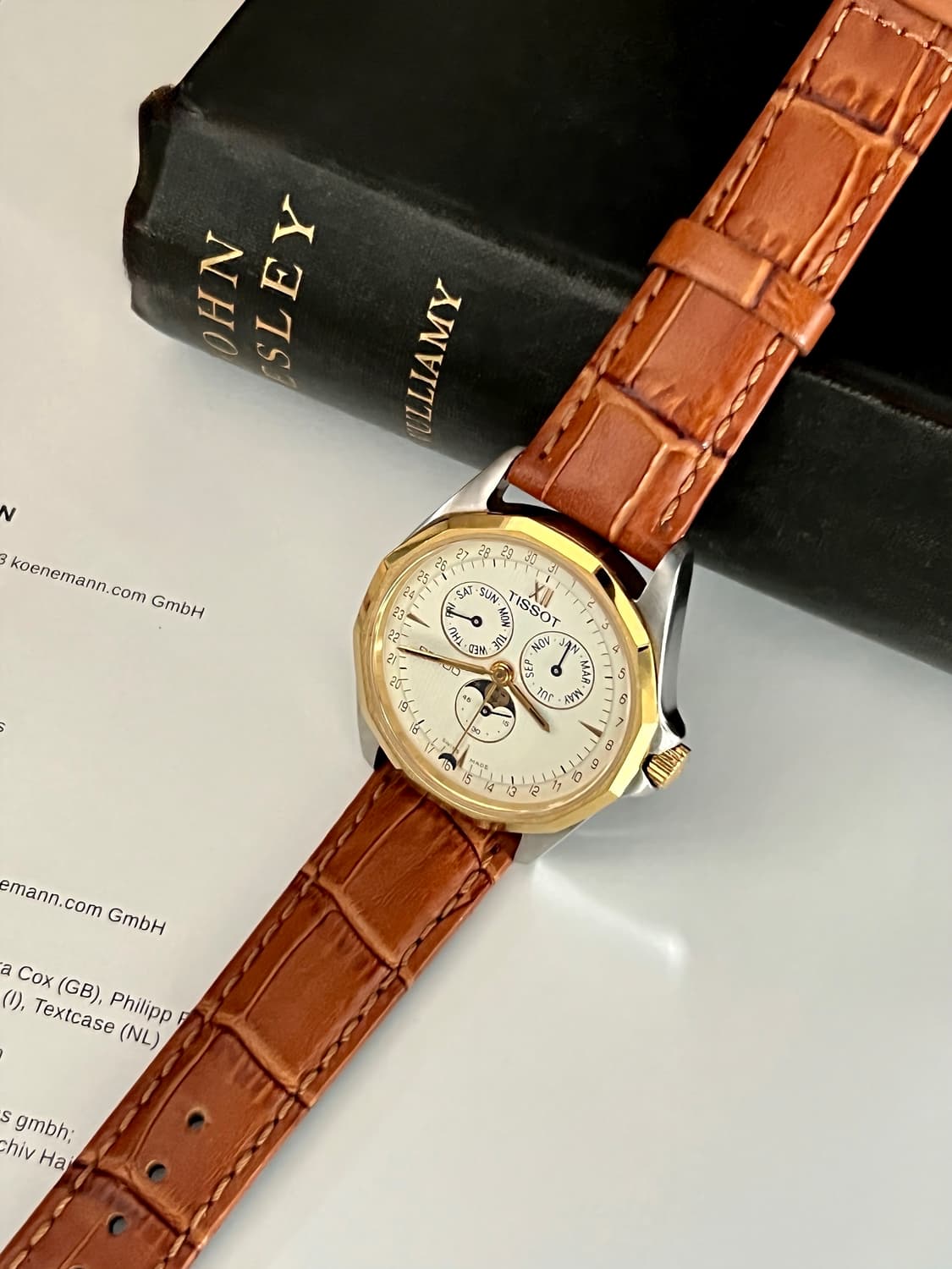 티쏘 트리플 캘린더 시계 / 케어. 오버홀 상품이미지2