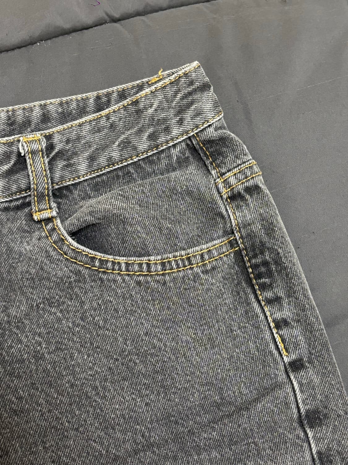 흑청바지 데님팬츠 m 상품이미지3