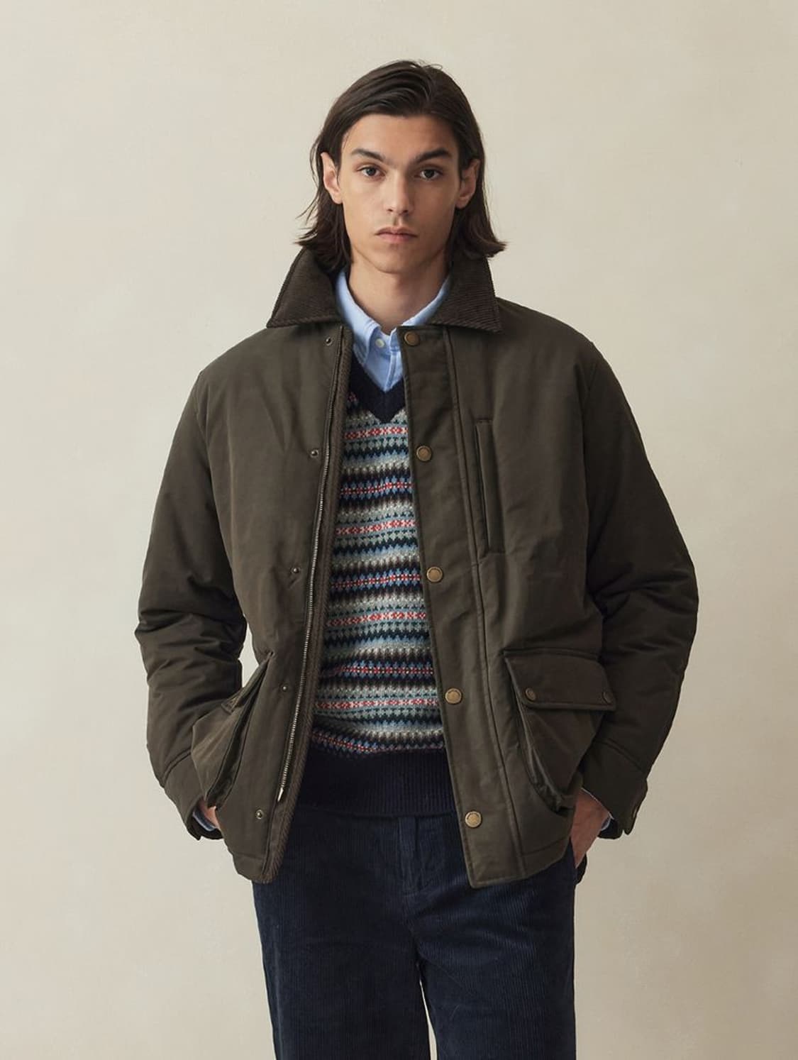 23FW 브룩스 브라더스 헌팅 자켓 M(100) 상품이미지1