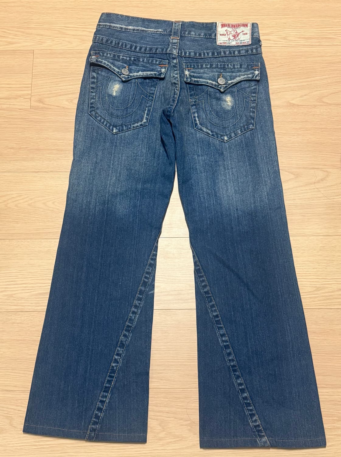 트루릴리전 트루릴리젼 빈티지 부츠컷 조이 JOEY Y2K 로우라이즈 상품이미지2