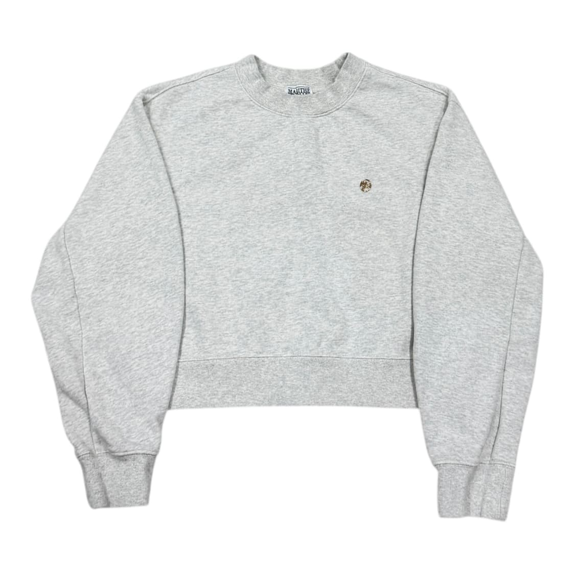 마리떼 프랑소와 저버 크롭 스웻셔츠 맨투맨 그레이 M 상품이미지1