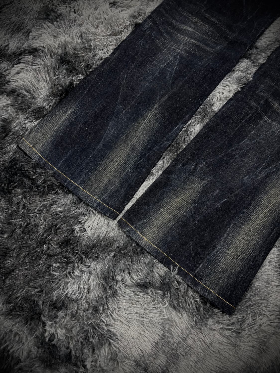 Red Pepper 스크립트 자수 워싱 부츠컷 데님팬츠 상품이미지6