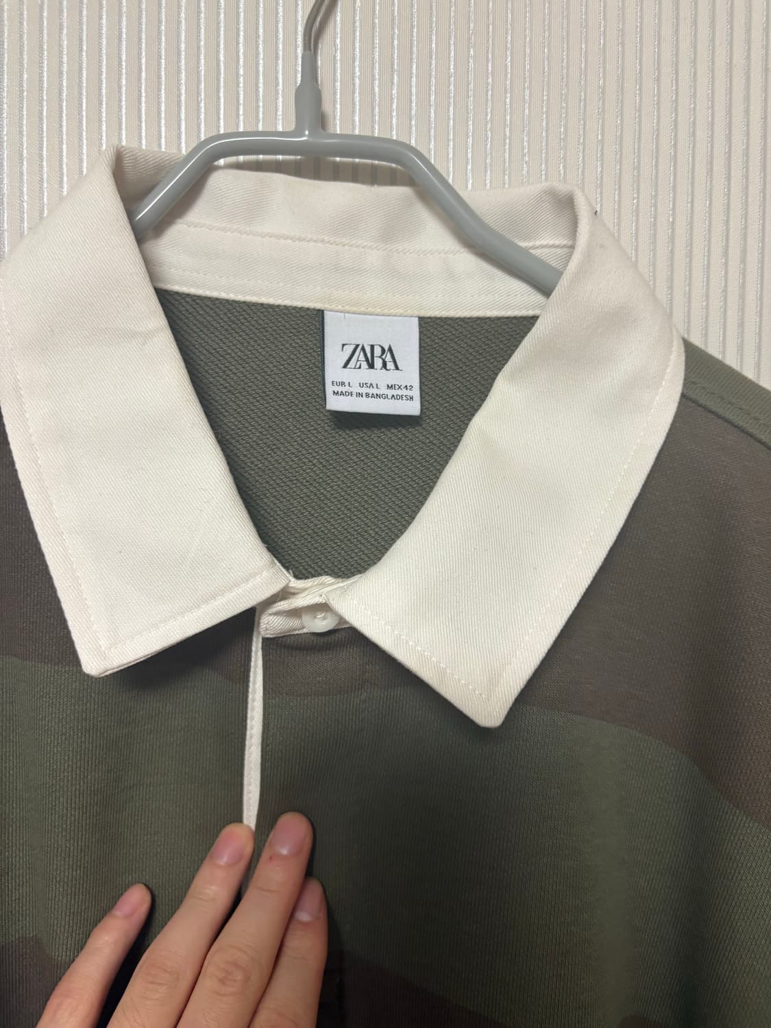 자라 긴팔 카라티 상품이미지3