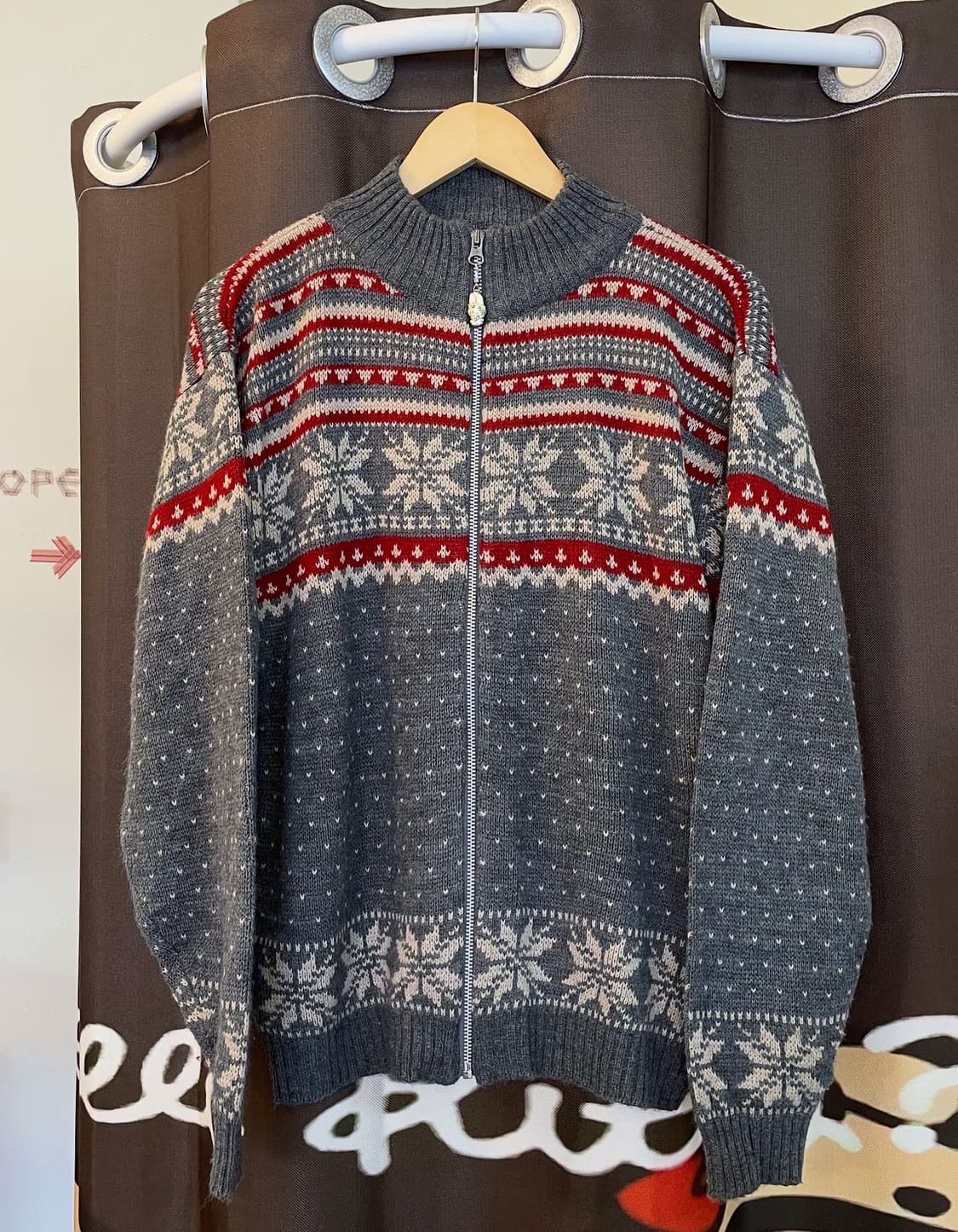 멜로디 집업 니트 가디건 [무배] 상품이미지2