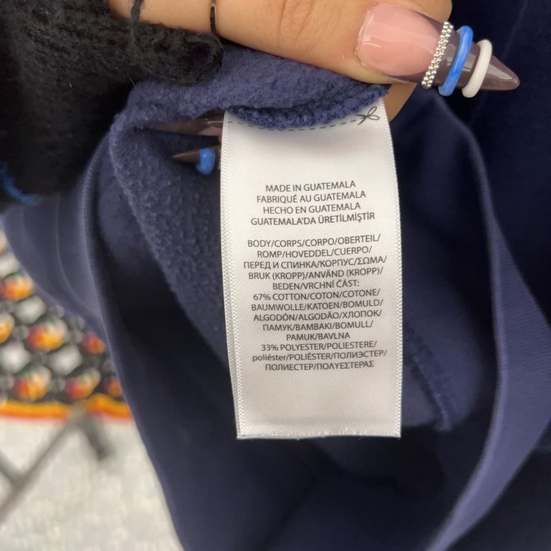 폴로 랄프로렌 올드스쿨 레트로 신형로고 기모 후드티 XS C07704 상품이미지6