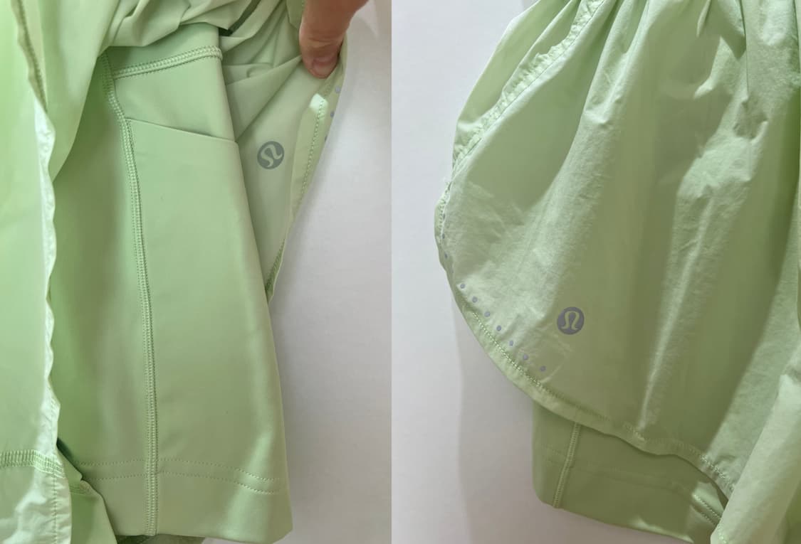 lululemon 룰루레몬 투명 2-in-1 하이라이즈 쇼츠 3" 상품이미지9