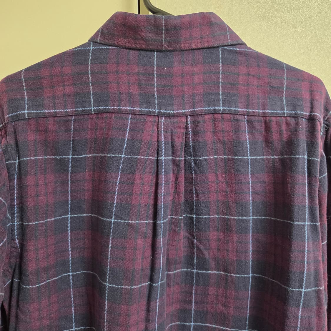 Sergio Louis Italy 플란넬 체크 셔츠 L(100) 상품이미지5