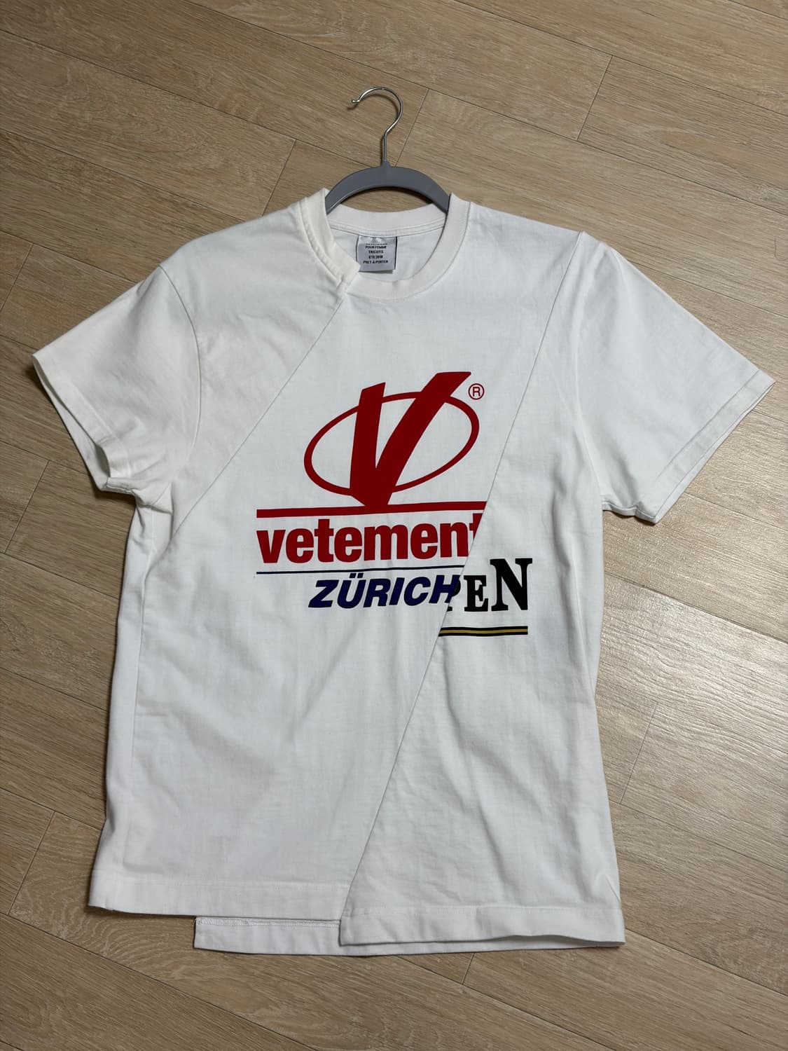 베트멍 취리히 컷업 로고 티셔츠 (뎀나 아카이브) 상품이미지2