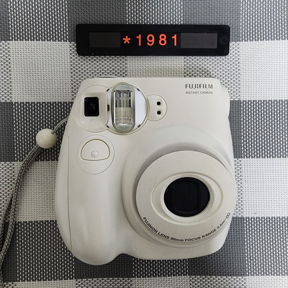 후지 인스탁스 미니 7S 화이트 폴라로이드 카메라 상품이미지1