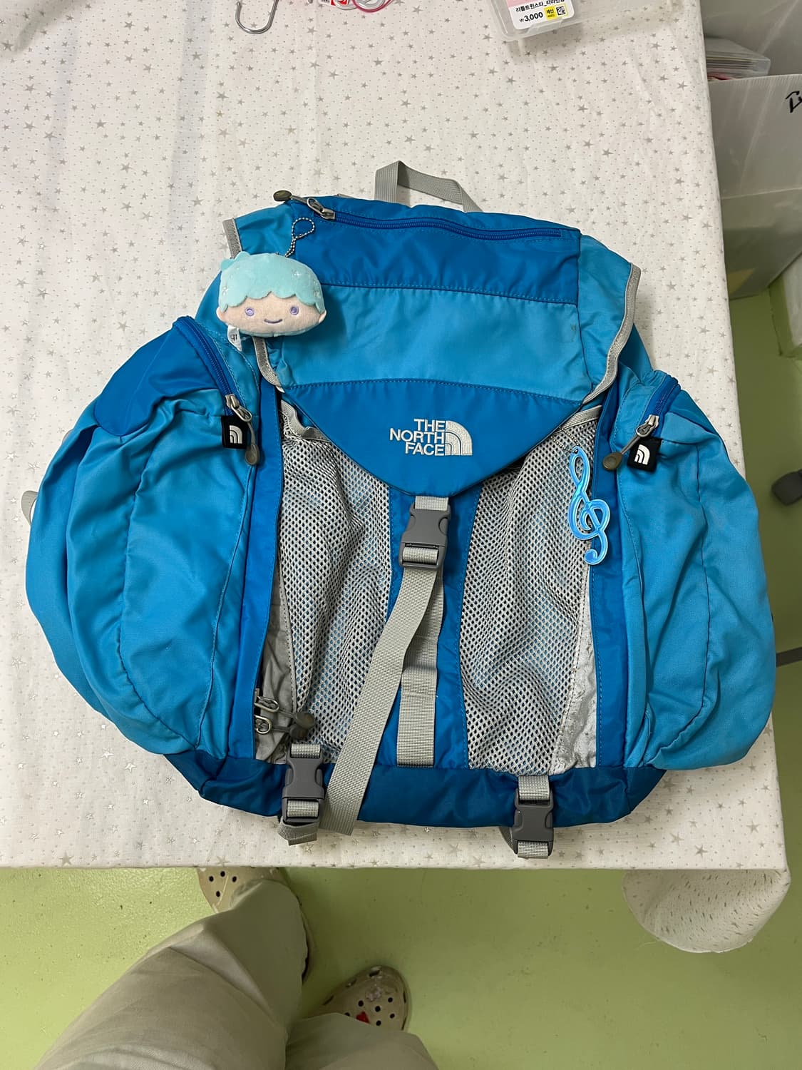 노스페이스 블루 백팩 🌀 상품이미지4