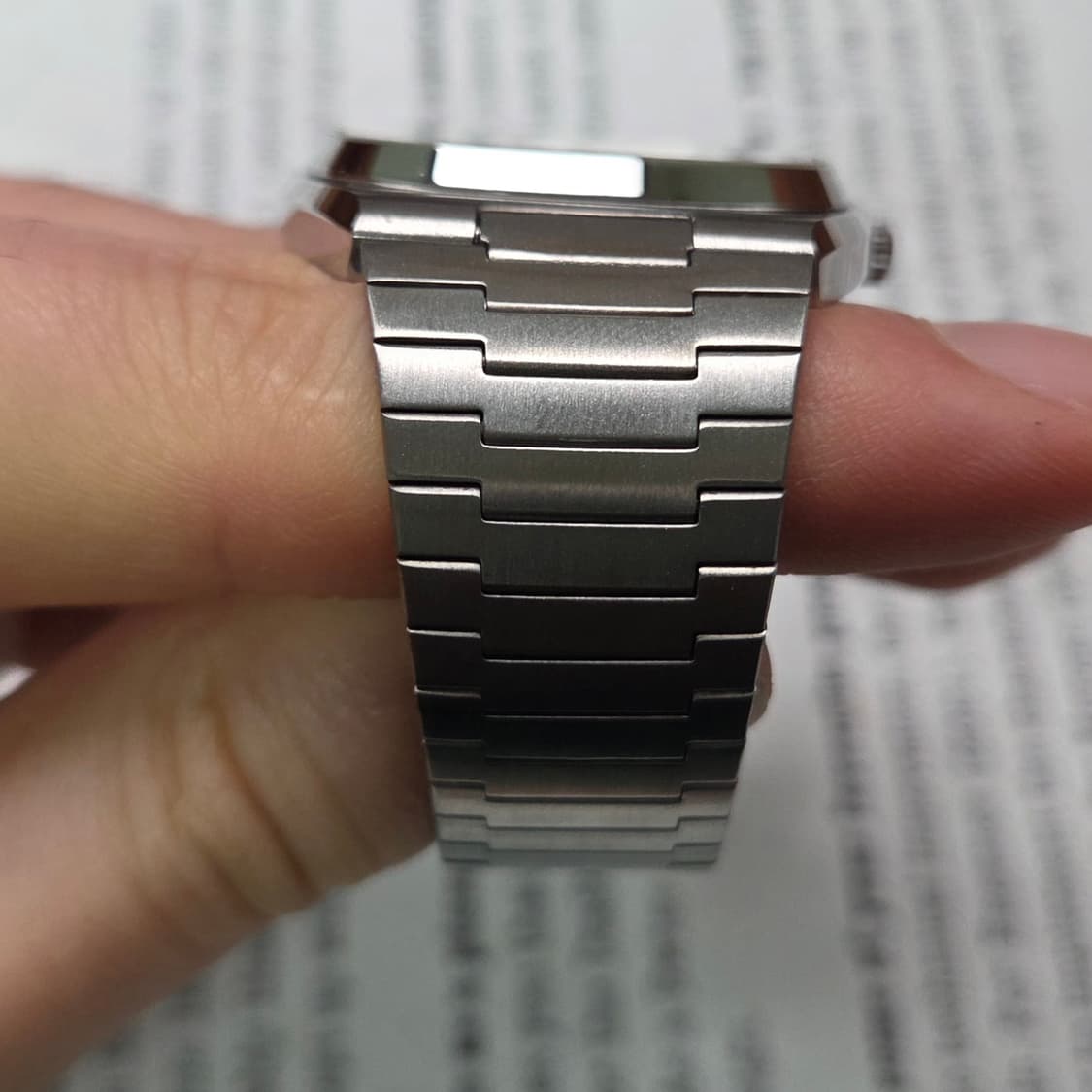 빈티지 부로바 테레비 데이데이트 실버 세로판 다이얼 뻐뻐시 브슬 ver. 상품이미지6