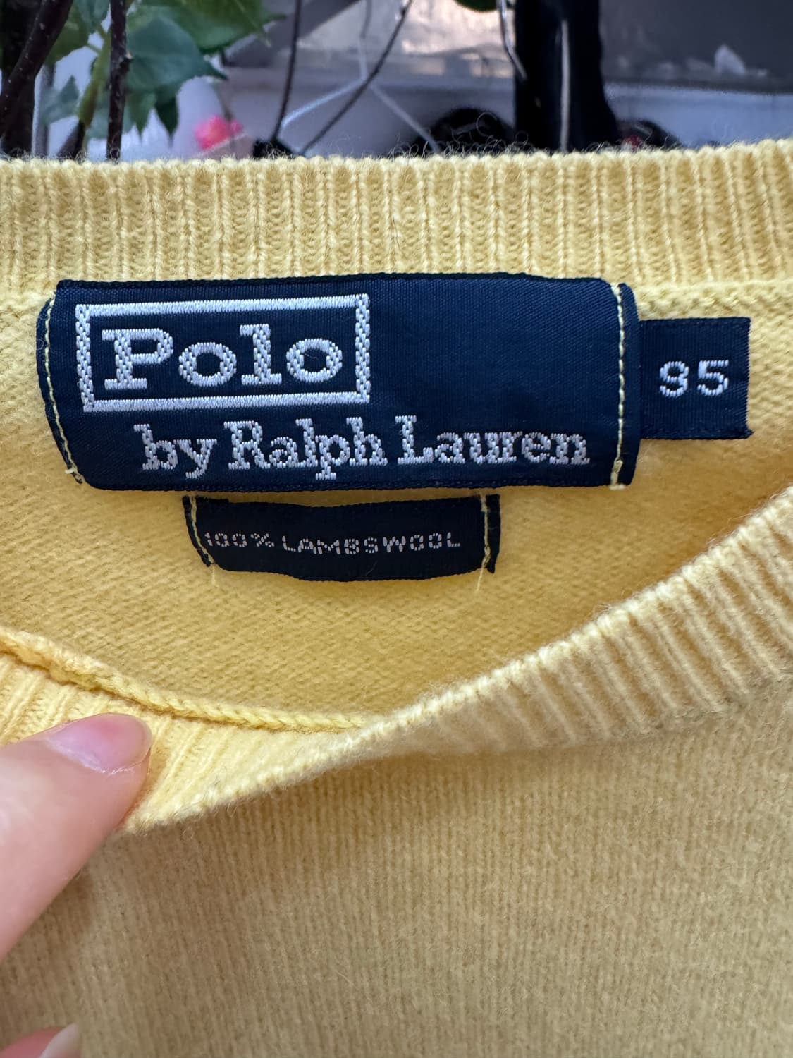 🧥 Polo by Ralph Lauren 폴로 랄프로렌 램스울 크루넥  상품이미지4