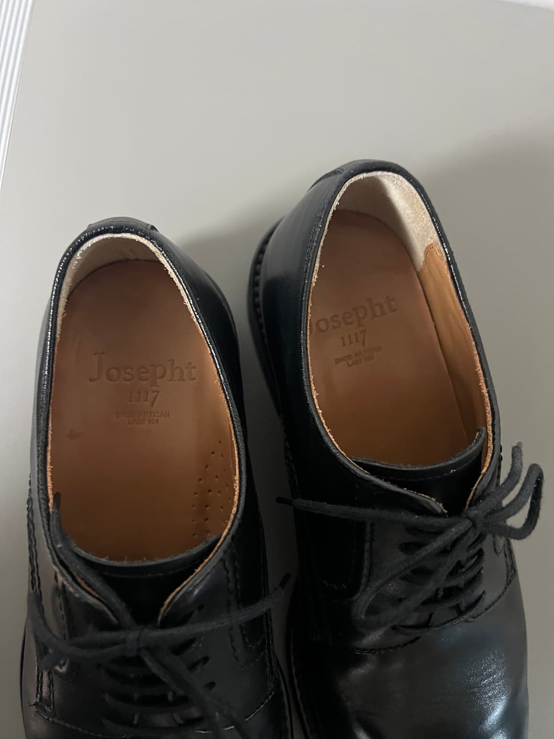 택포8) 조셉트 103 카프스킨 더비슈즈 255 상품이미지7