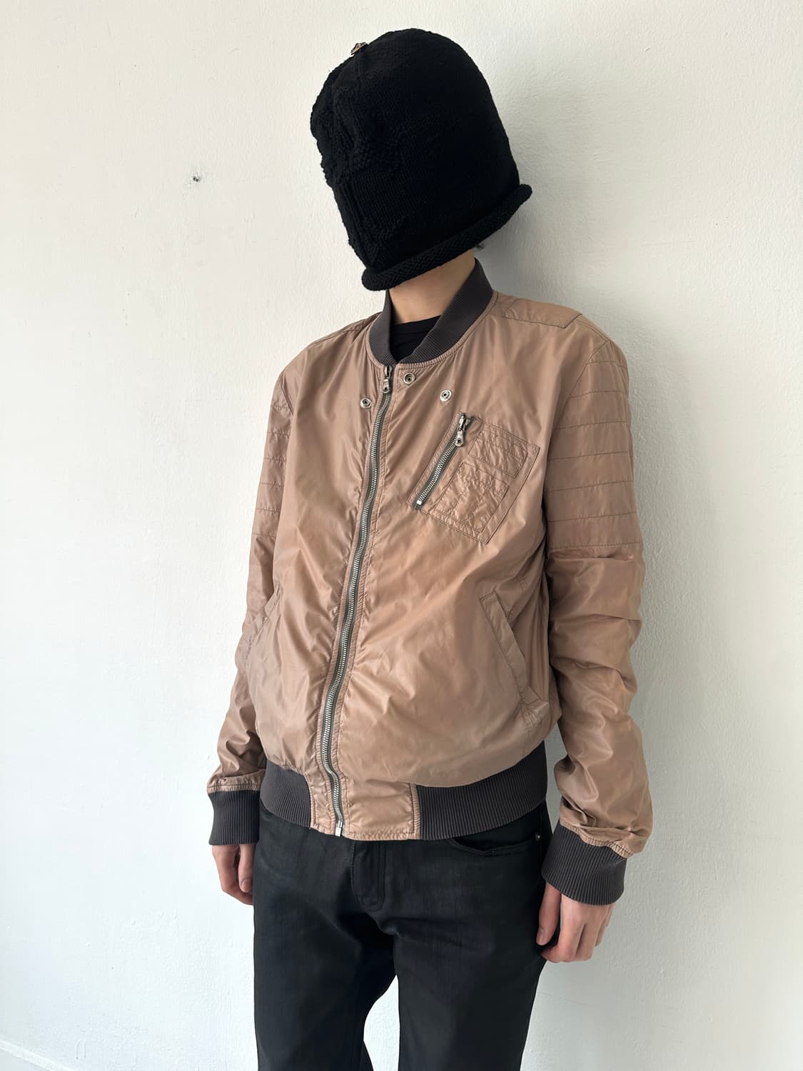 돌체앤가바나 2000s 나일론 쉘 아머 자켓 상품이미지3