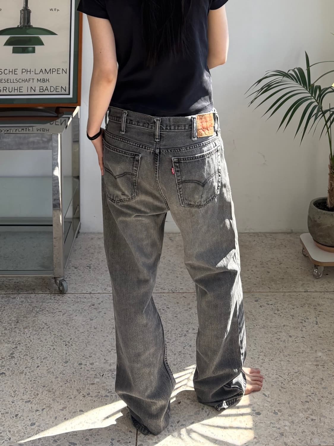 리바이스 505 흑청 상품이미지3