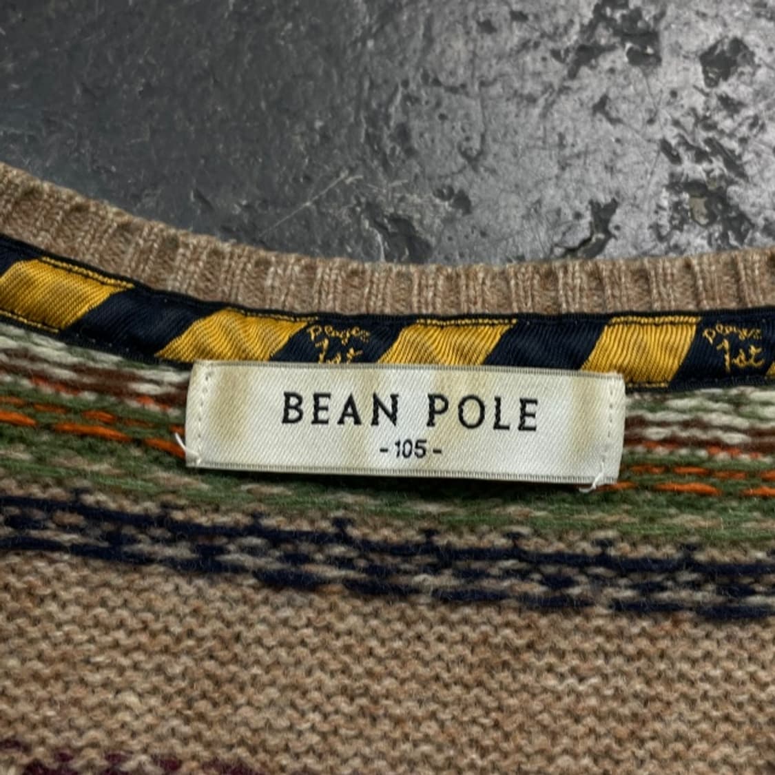 100 빈폴 노르딕 니트  상품이미지3