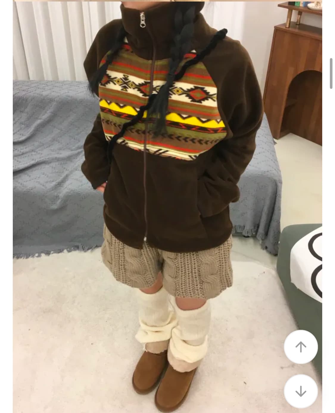 노르딕 후리스 집업 상품이미지3