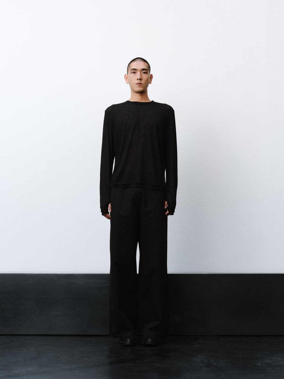 BUHEE (Unisex) Theo Denim Wide Pants 상품이미지2
