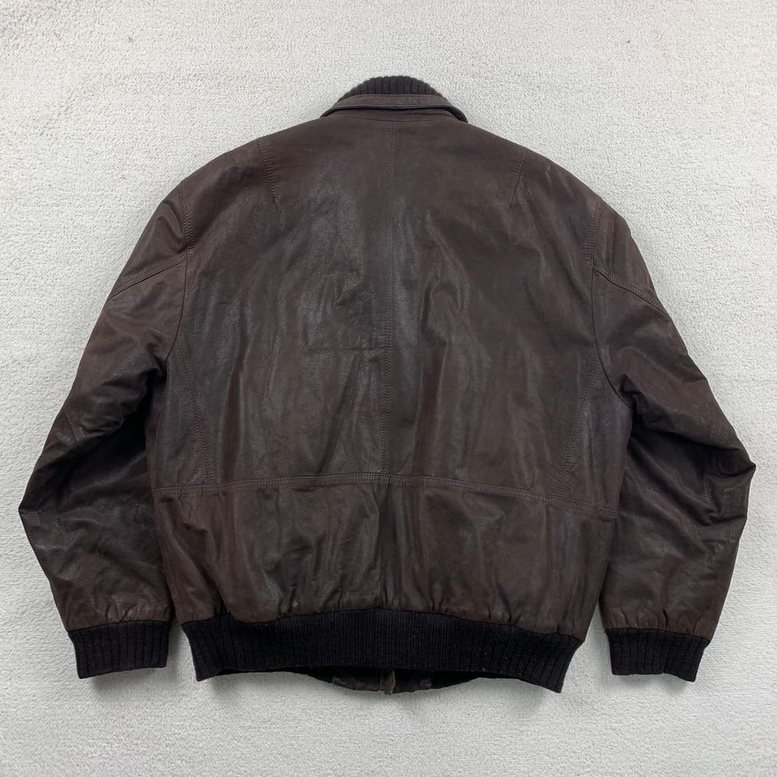 REIHER 독일제 빈티지 브라운 레더 봄버 자켓  상품이미지2