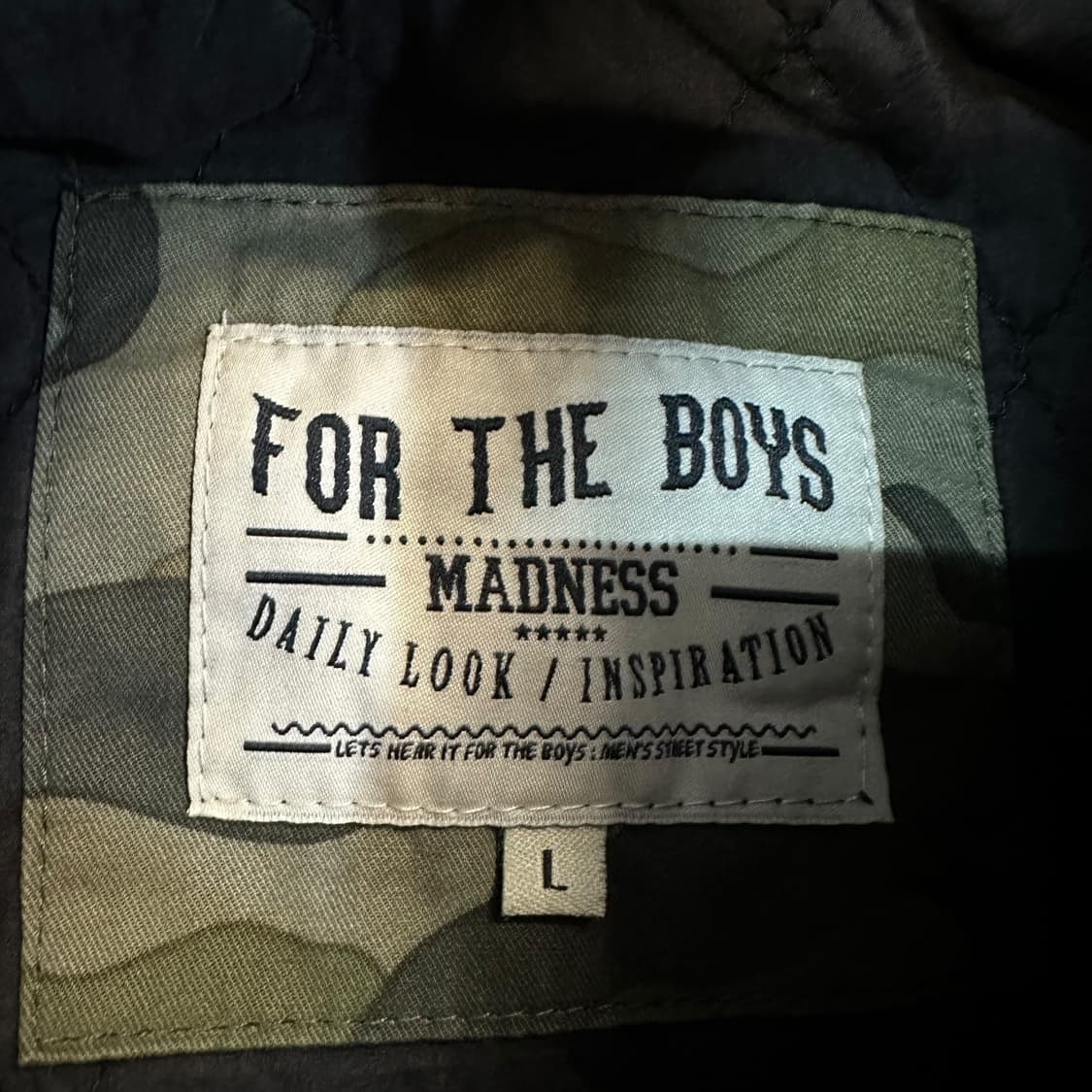 더매드니스 자수 블루종 자켓 상품이미지5