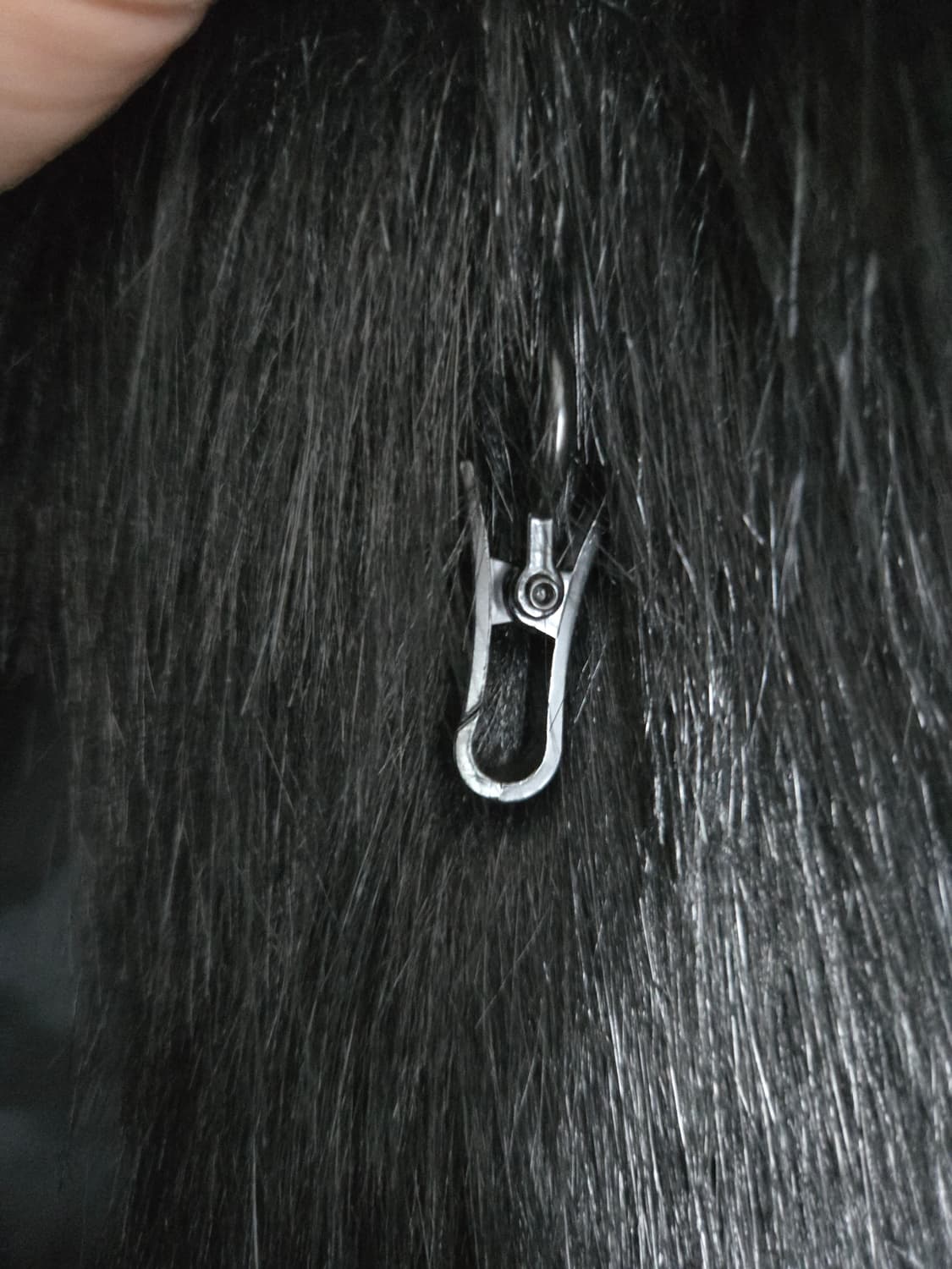 MISBHV 블랙 모피 자켓(정품) 상품이미지5