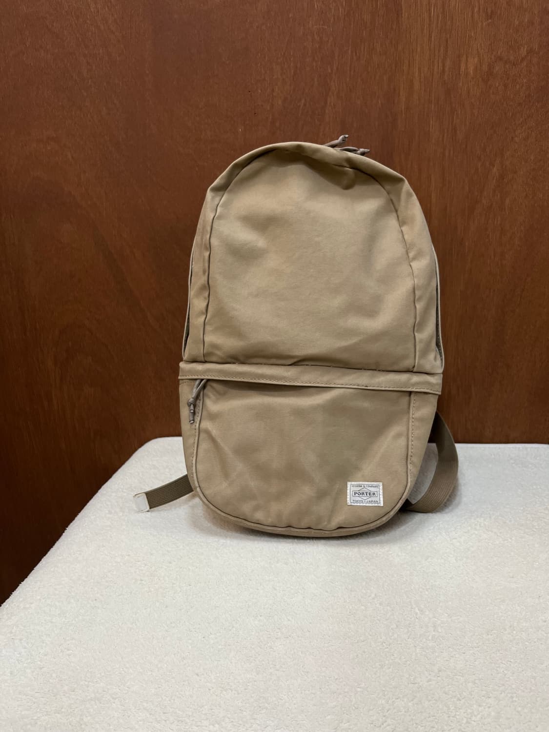 PORTER 포터 코튼 백팩 베이지 상품이미지1