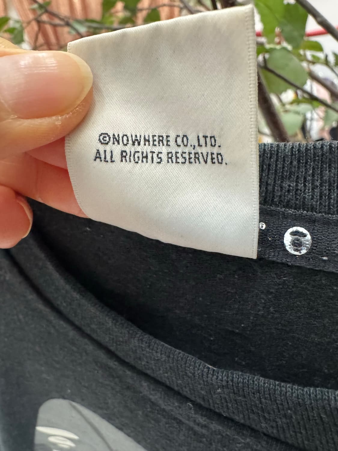 🧥 AAPE에이프 바이 어 베이프 카모헤드 그래픽 티셔츠 (Black) 상품이미지5