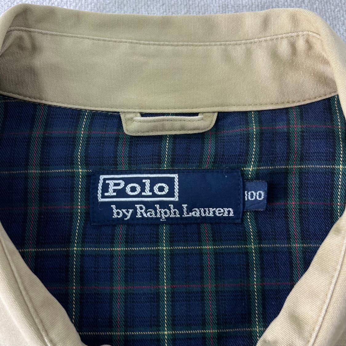 105 폴로랄프로렌 베이지 바라쿠타 블루종 자켓 상품이미지3