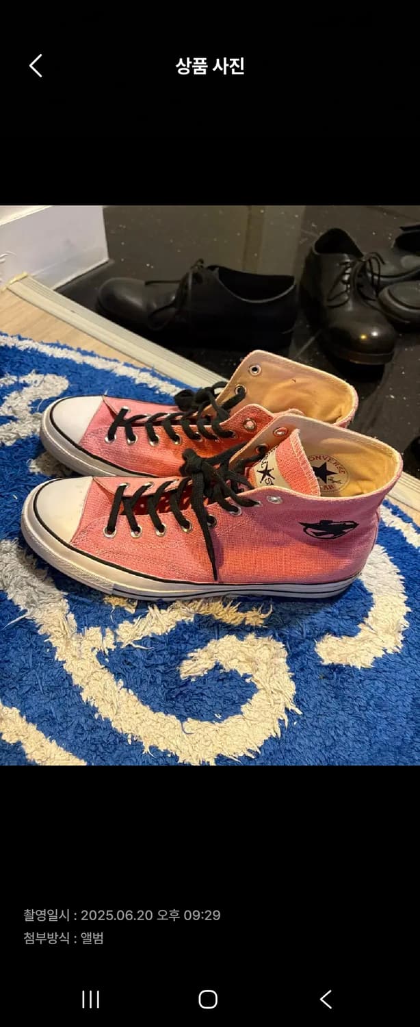 컨버스 x 스투시 척 테일러 70 하이 280size 상품이미지4