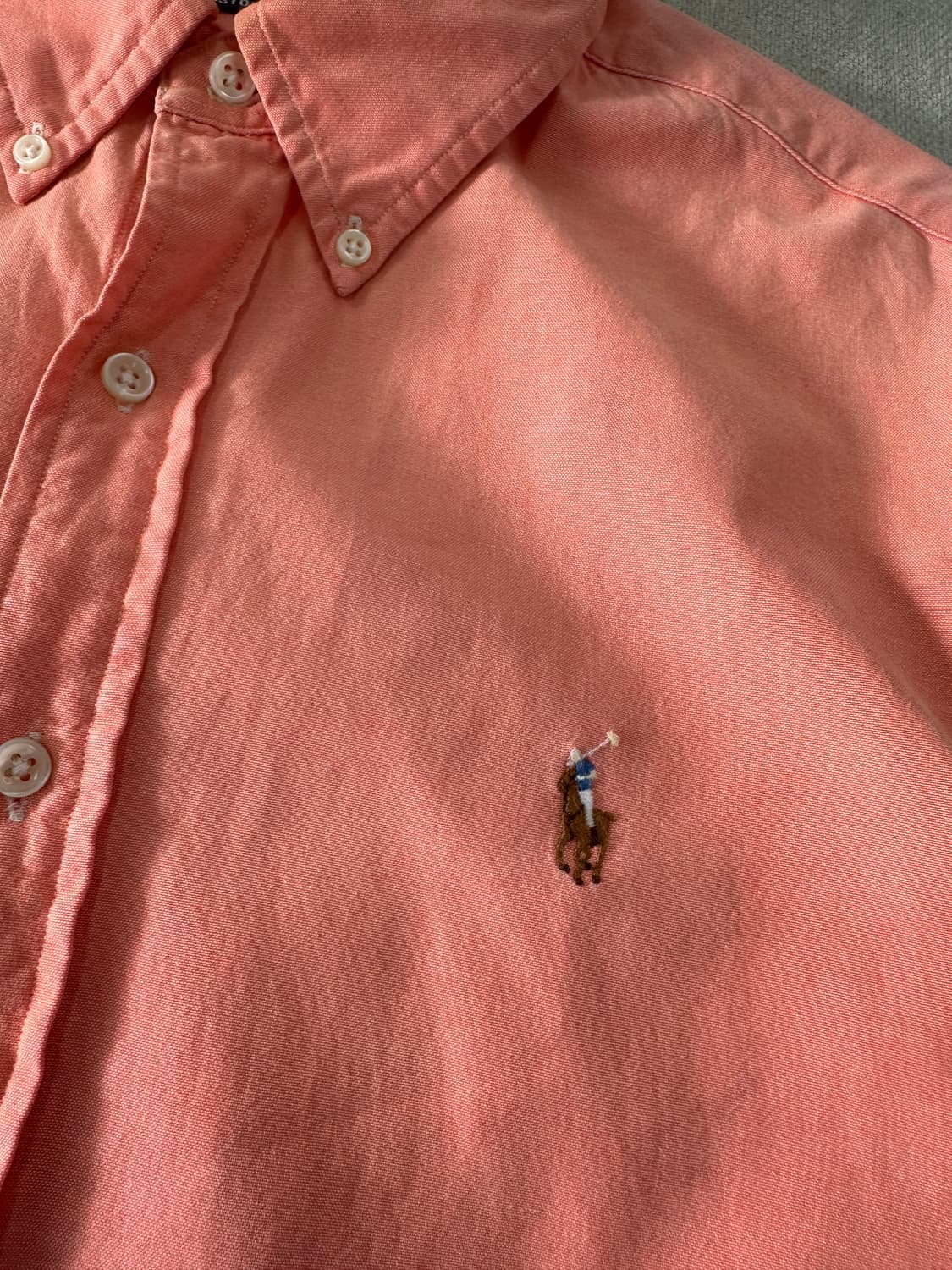 100 폴로랄프로렌 코튼 커스텀핏 셔츠 상품이미지3