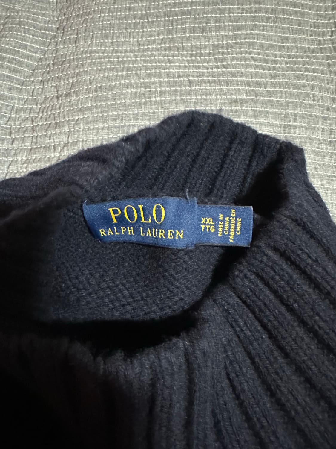 (2XL) 폴로 랄프로렌 크레스트 모크넥 니트 상품이미지5
